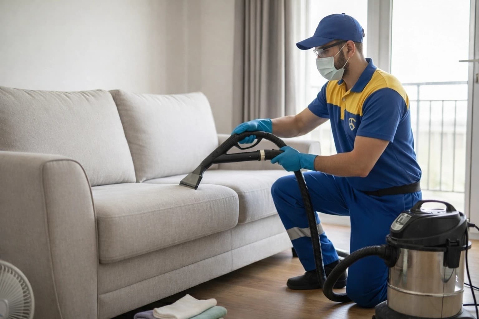 غسيل المفروشات بتقنية 'الجفاف السريع'