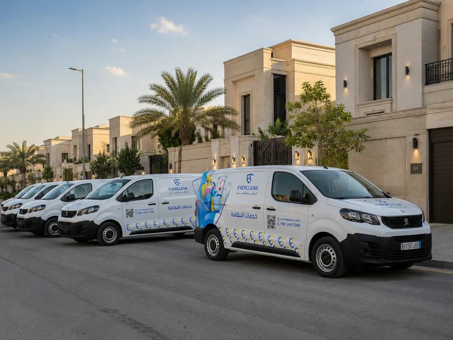 Villa cleaning in North Riyadh — a team close to you, fast readiness