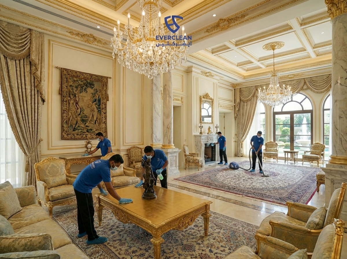 تنظيف الفلل