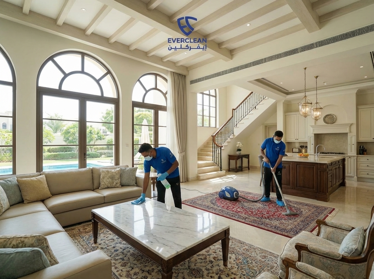 تنظيف الأثاث والمفروشات